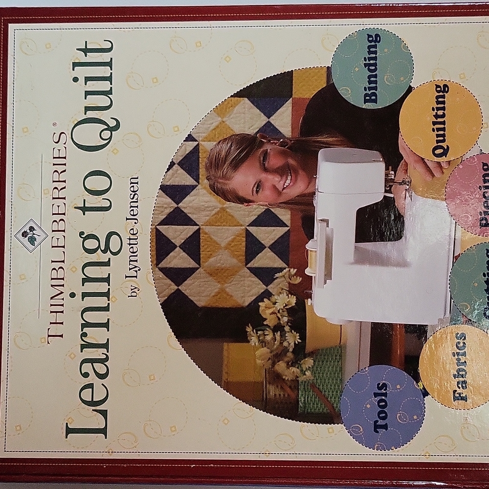 thimbleberries Learning To Quilt By Lynette Jensen 2007 Spiral Bound Hardcover